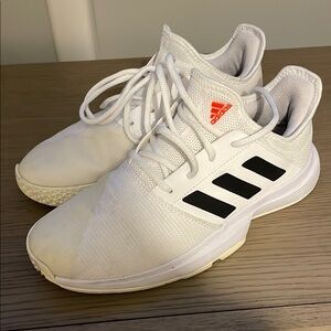 adidas White and Black Athletic Shoes